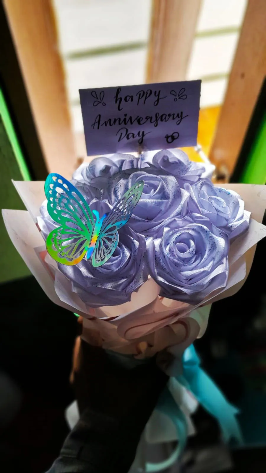 dari hobi menjadi karya buket bunga santri alumni darqin 03