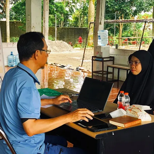 Ilustrasi Tes STIFIn di Pesantren Daarul Mutqin