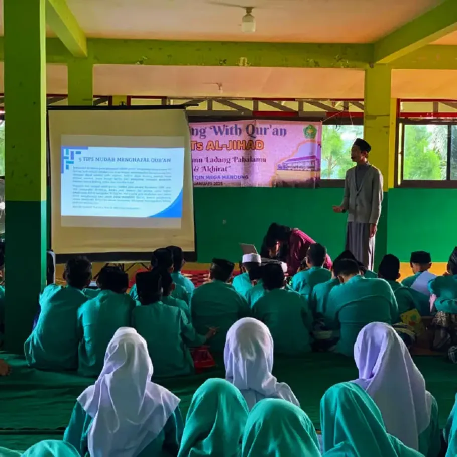 Dauroh Quran Camp MTs Al Jihad di Daarul Mutqin 2025