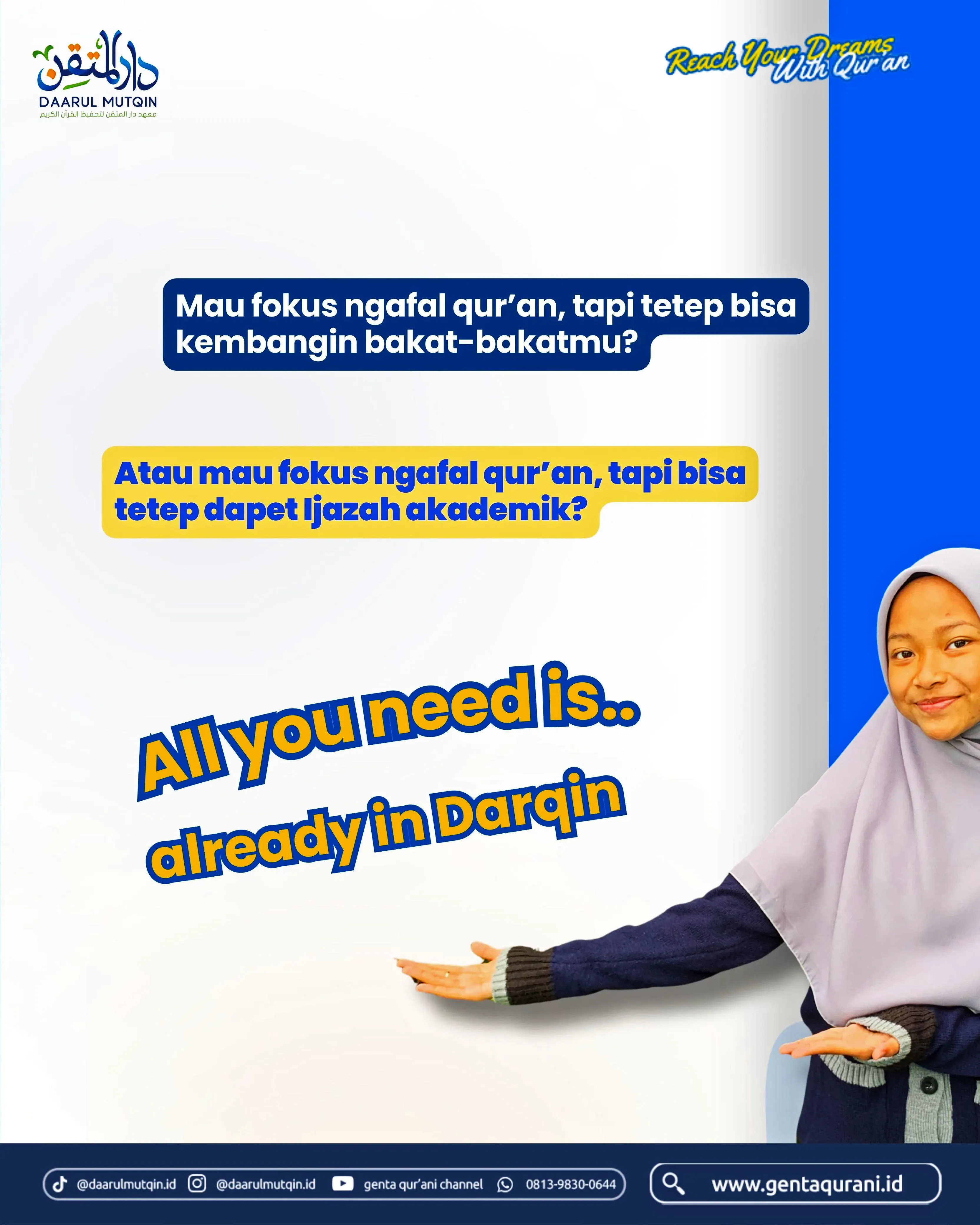 Pesantren Tahfidz SMP/SMA