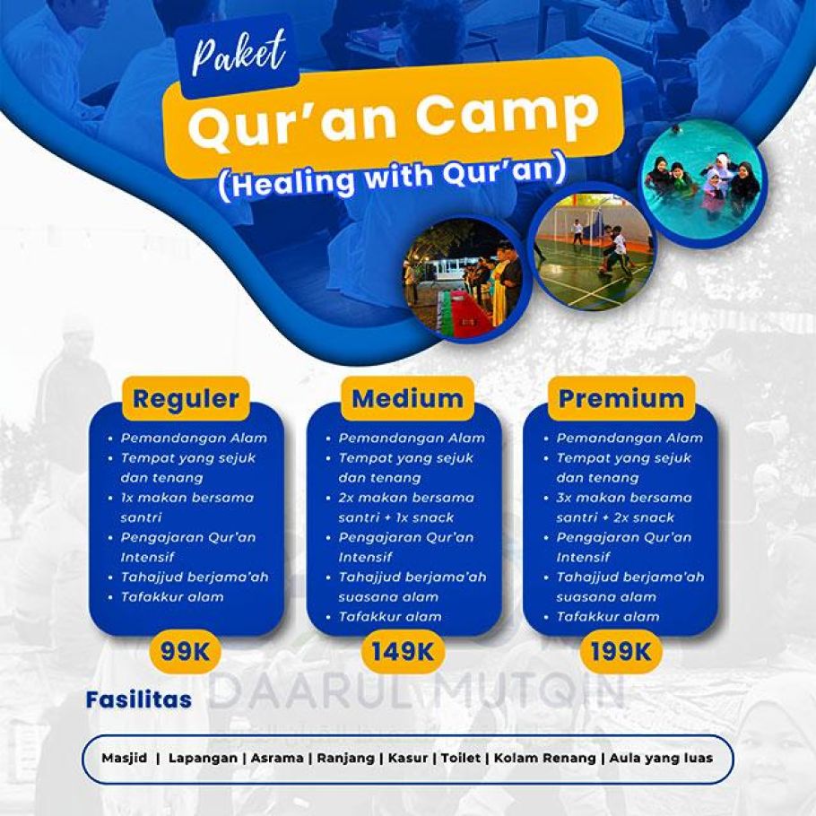 Flyer Qur’an Camp Daarul Mutqin Bogor
