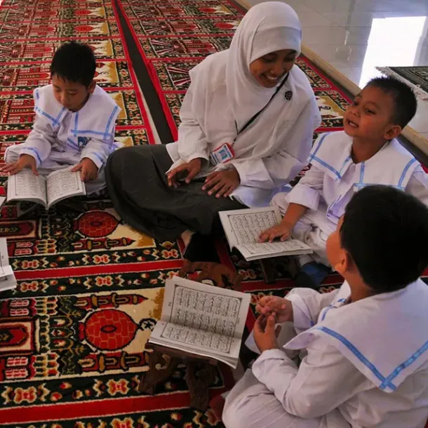 Ilustrasi akhlak yang baik